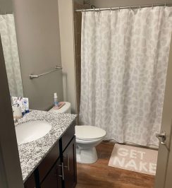 Apartment bathroom
